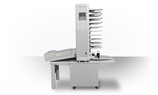 Superfax EC-4800 collator with PSM-18R Corner Staple / Puncher